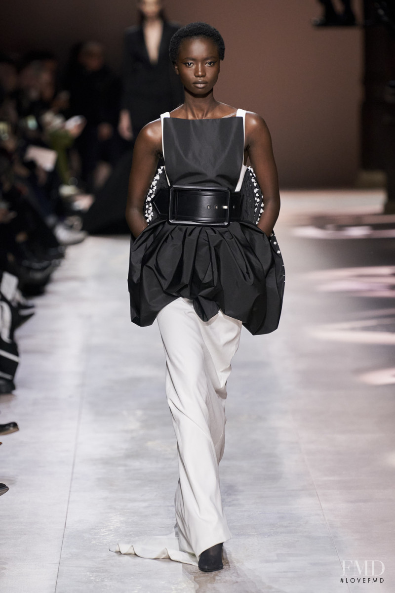Agi Akur featured in  the Givenchy Haute Couture fashion show for Spring/Summer 2020