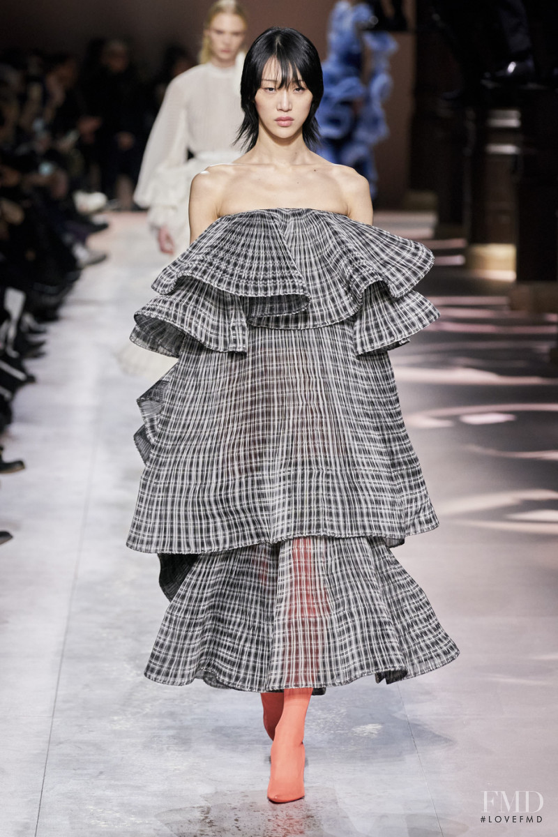 So Ra Choi featured in  the Givenchy Haute Couture fashion show for Spring/Summer 2020