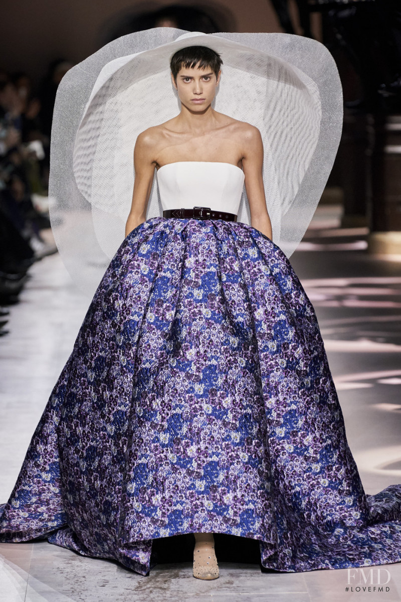 Anna Herrera featured in  the Givenchy Haute Couture fashion show for Spring/Summer 2020