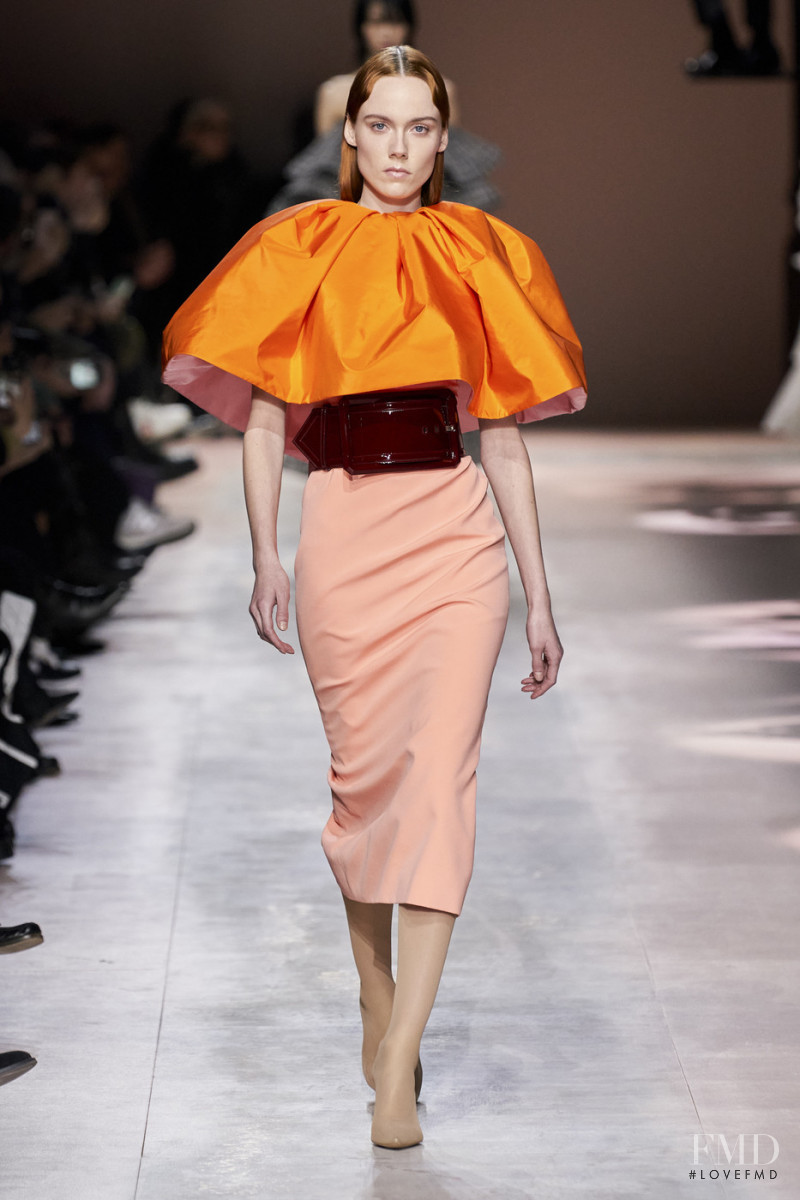Kiki Willems featured in  the Givenchy Haute Couture fashion show for Spring/Summer 2020