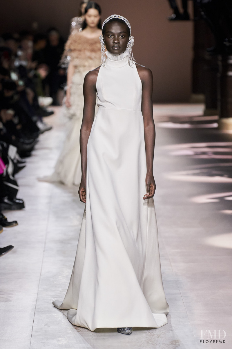 Aliet Sarah Isaiah featured in  the Givenchy Haute Couture fashion show for Spring/Summer 2020