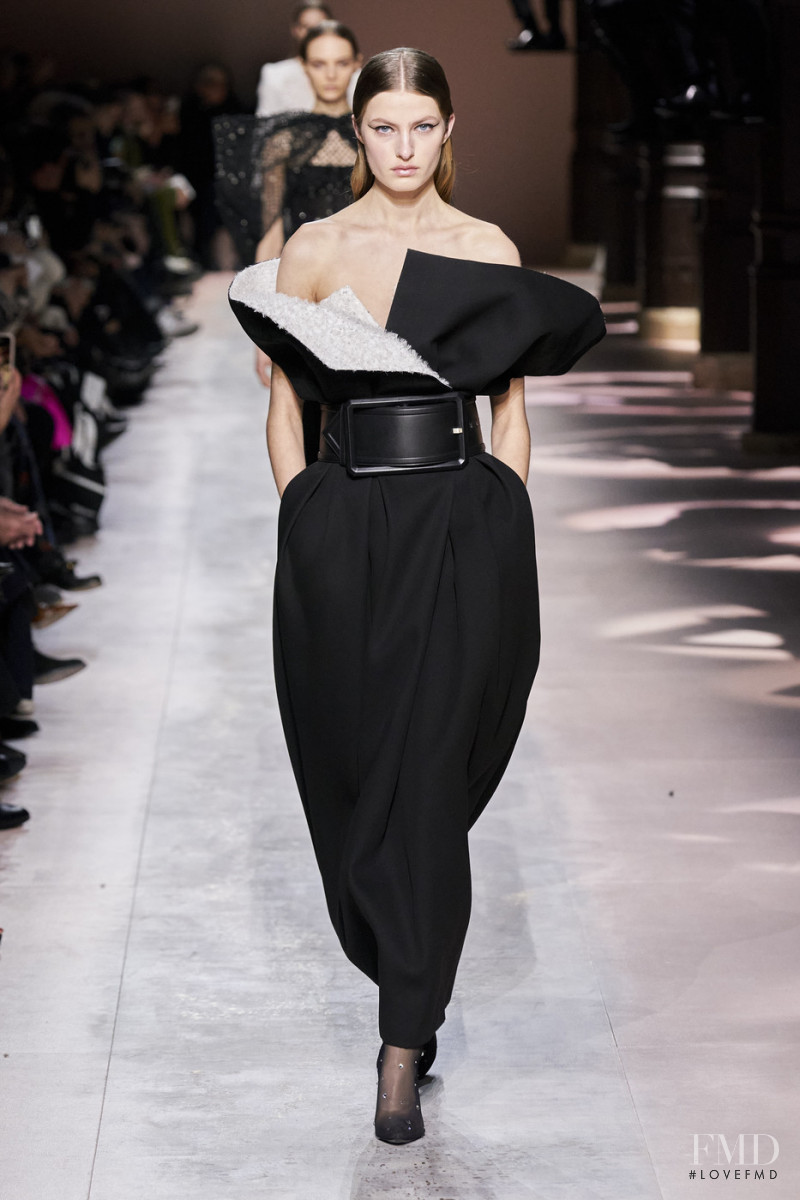 Felice Noordhoff featured in  the Givenchy Haute Couture fashion show for Spring/Summer 2020