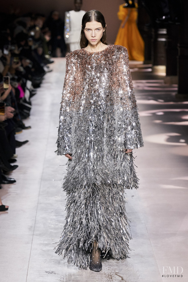 Lea Julian featured in  the Givenchy Haute Couture fashion show for Spring/Summer 2020