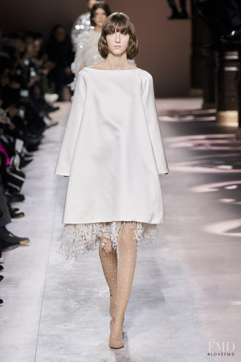 Evelyn Nagy featured in  the Givenchy Haute Couture fashion show for Spring/Summer 2020