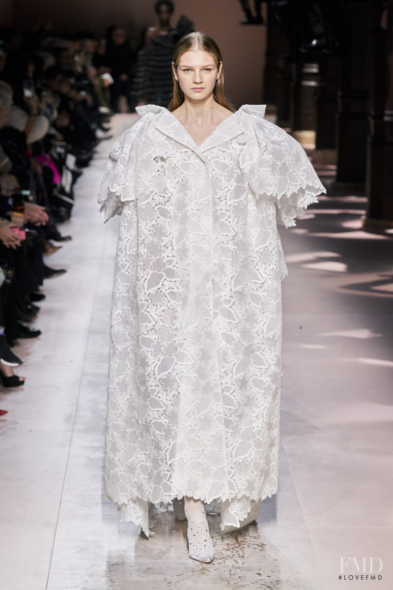 Deirdre Firinne featured in  the Givenchy Haute Couture fashion show for Spring/Summer 2020