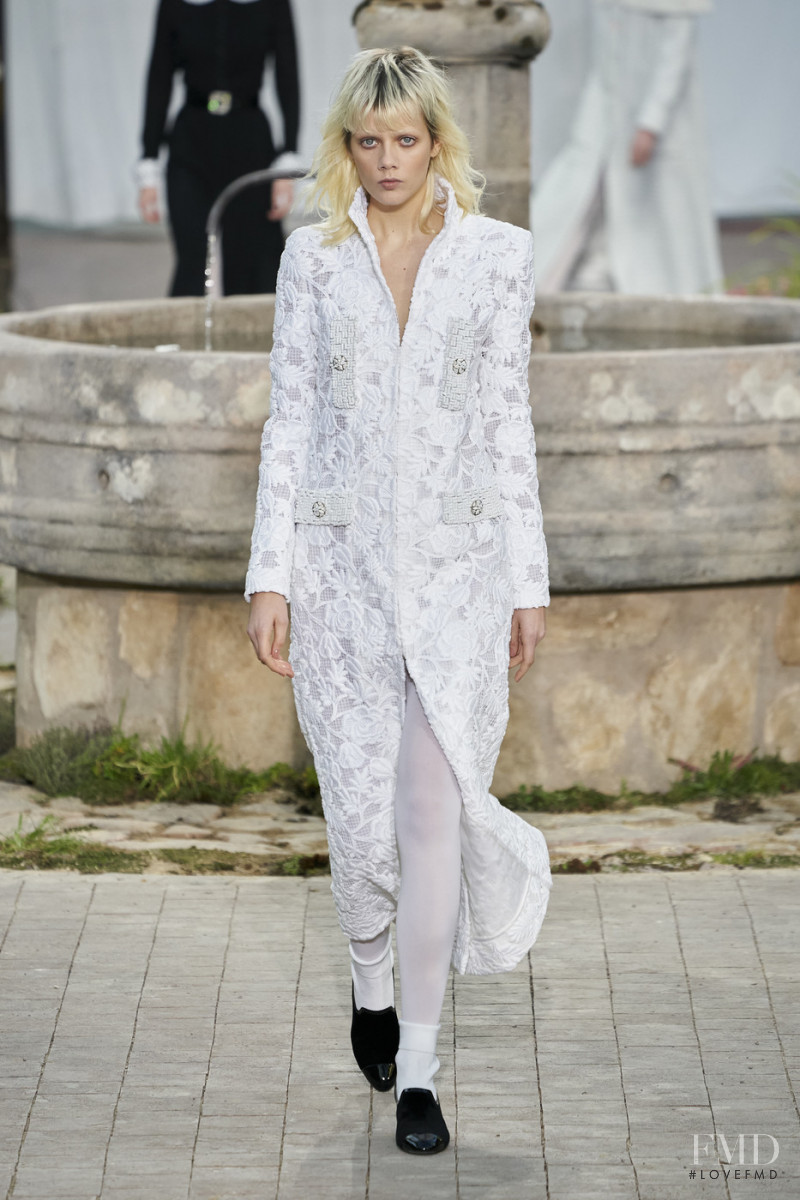 Marjan Jonkman featured in  the Chanel Haute Couture fashion show for Spring/Summer 2020