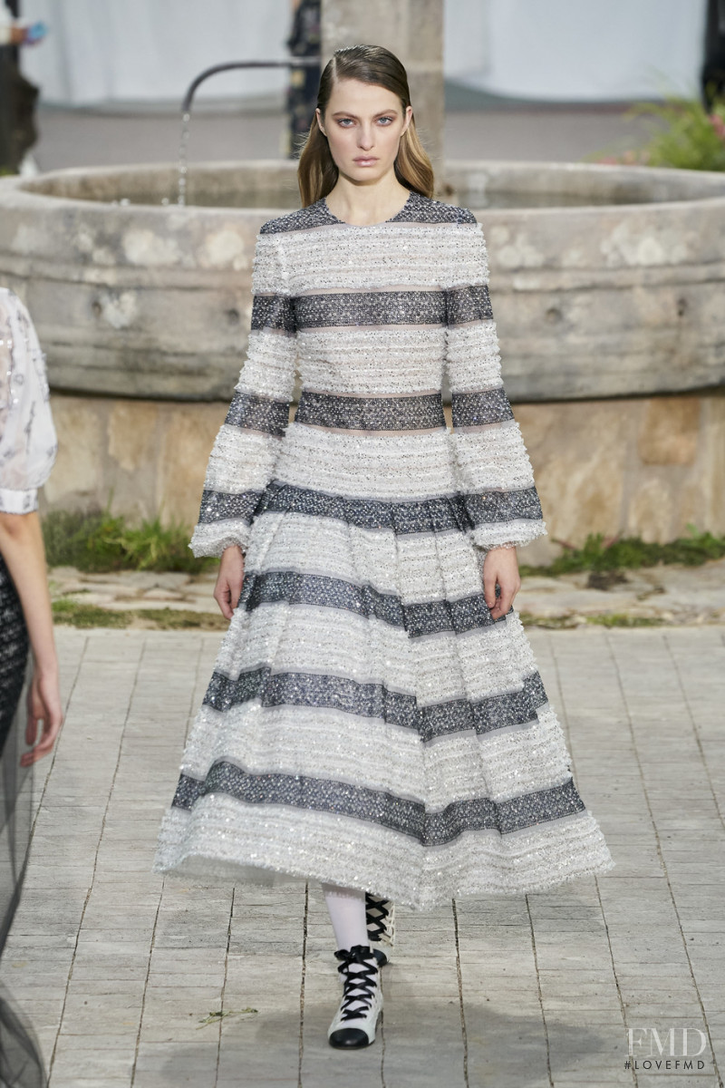 Felice Noordhoff featured in  the Chanel Haute Couture fashion show for Spring/Summer 2020