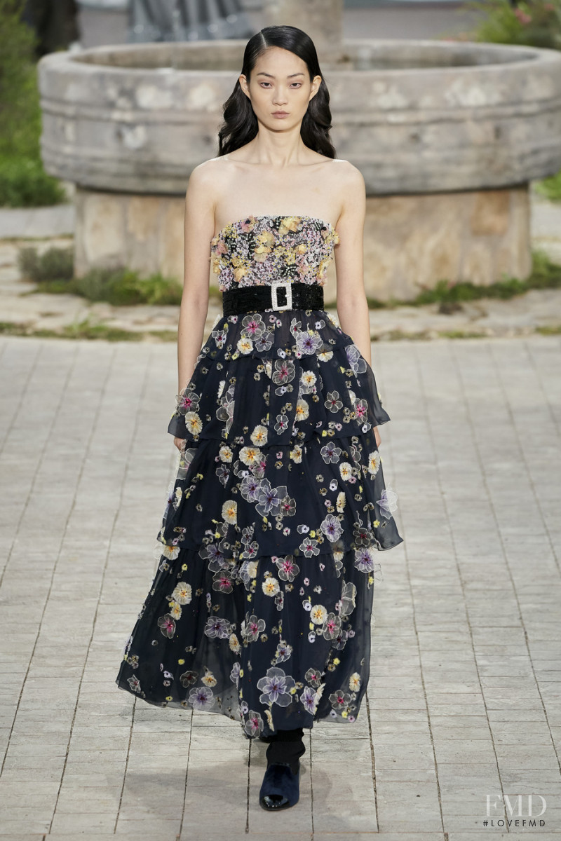 Hyun Ji Shin featured in  the Chanel Haute Couture fashion show for Spring/Summer 2020