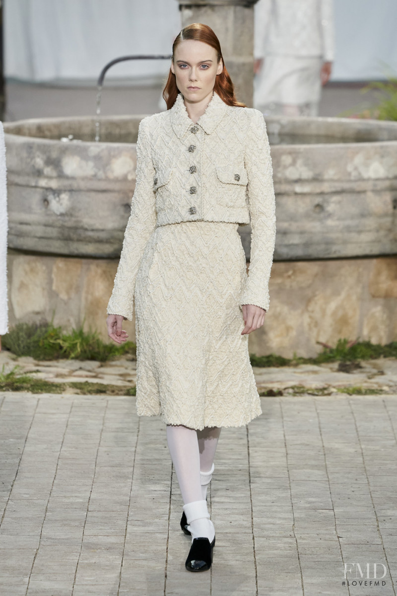 Kiki Willems featured in  the Chanel Haute Couture fashion show for Spring/Summer 2020