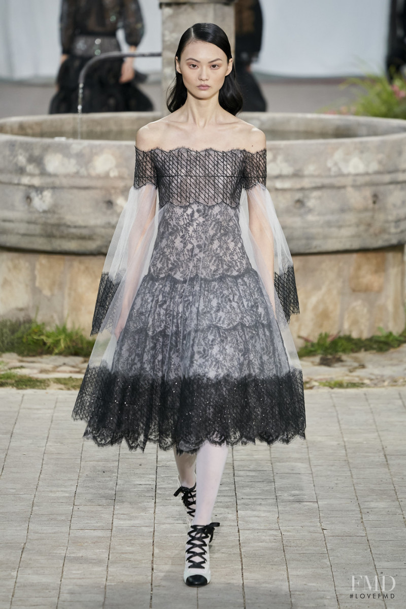 Cong He featured in  the Chanel Haute Couture fashion show for Spring/Summer 2020