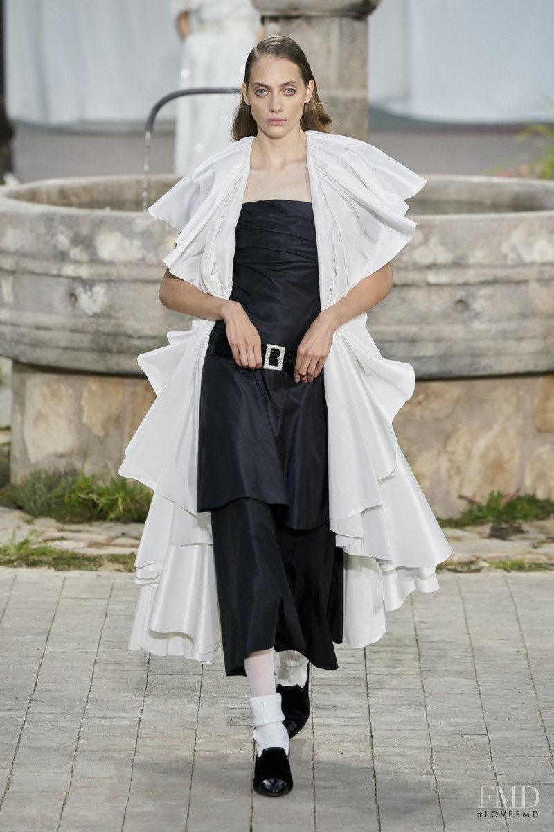Odette Pavlova featured in  the Chanel Haute Couture fashion show for Spring/Summer 2020