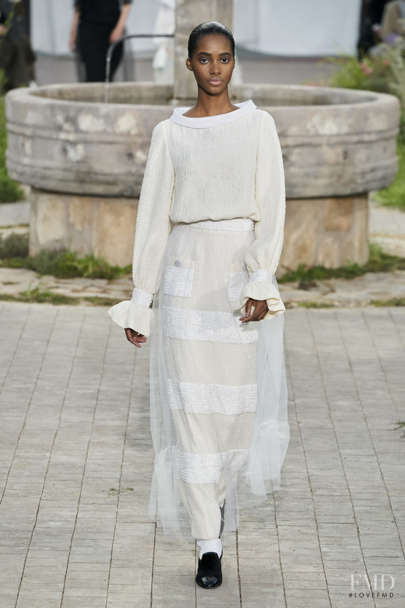 Tami Williams featured in  the Chanel Haute Couture fashion show for Spring/Summer 2020