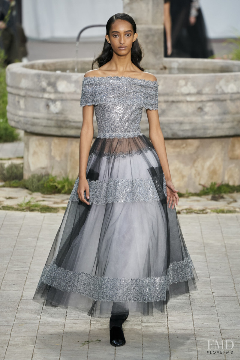 Mona Tougaard featured in  the Chanel Haute Couture fashion show for Spring/Summer 2020