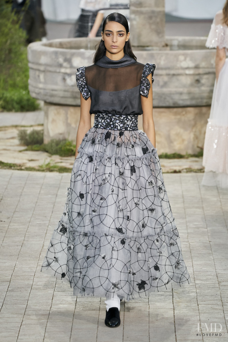 Nora Attal featured in  the Chanel Haute Couture fashion show for Spring/Summer 2020