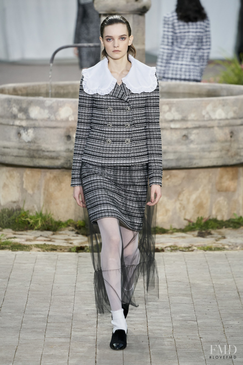 Valeria Chenskaya featured in  the Chanel Haute Couture fashion show for Spring/Summer 2020