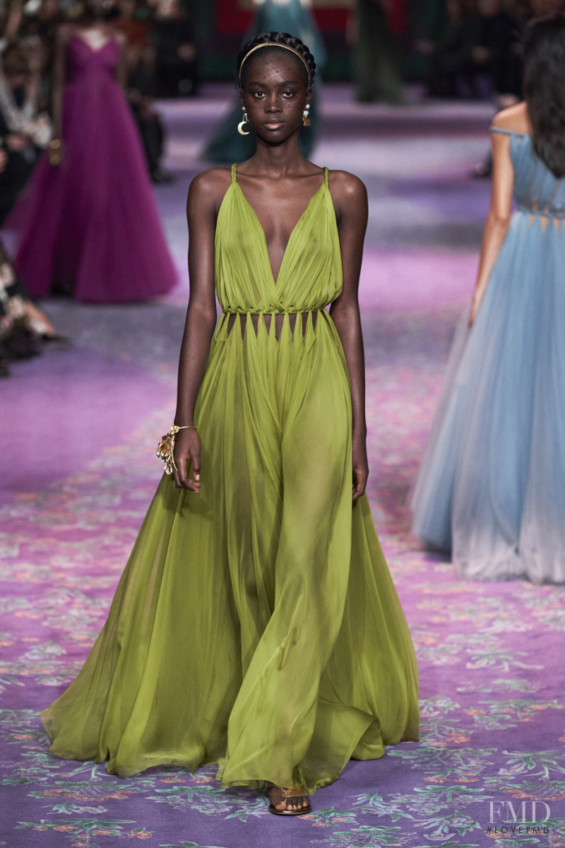 Tomiwa Mareyann featured in  the Christian Dior Haute Couture fashion show for Spring/Summer 2020