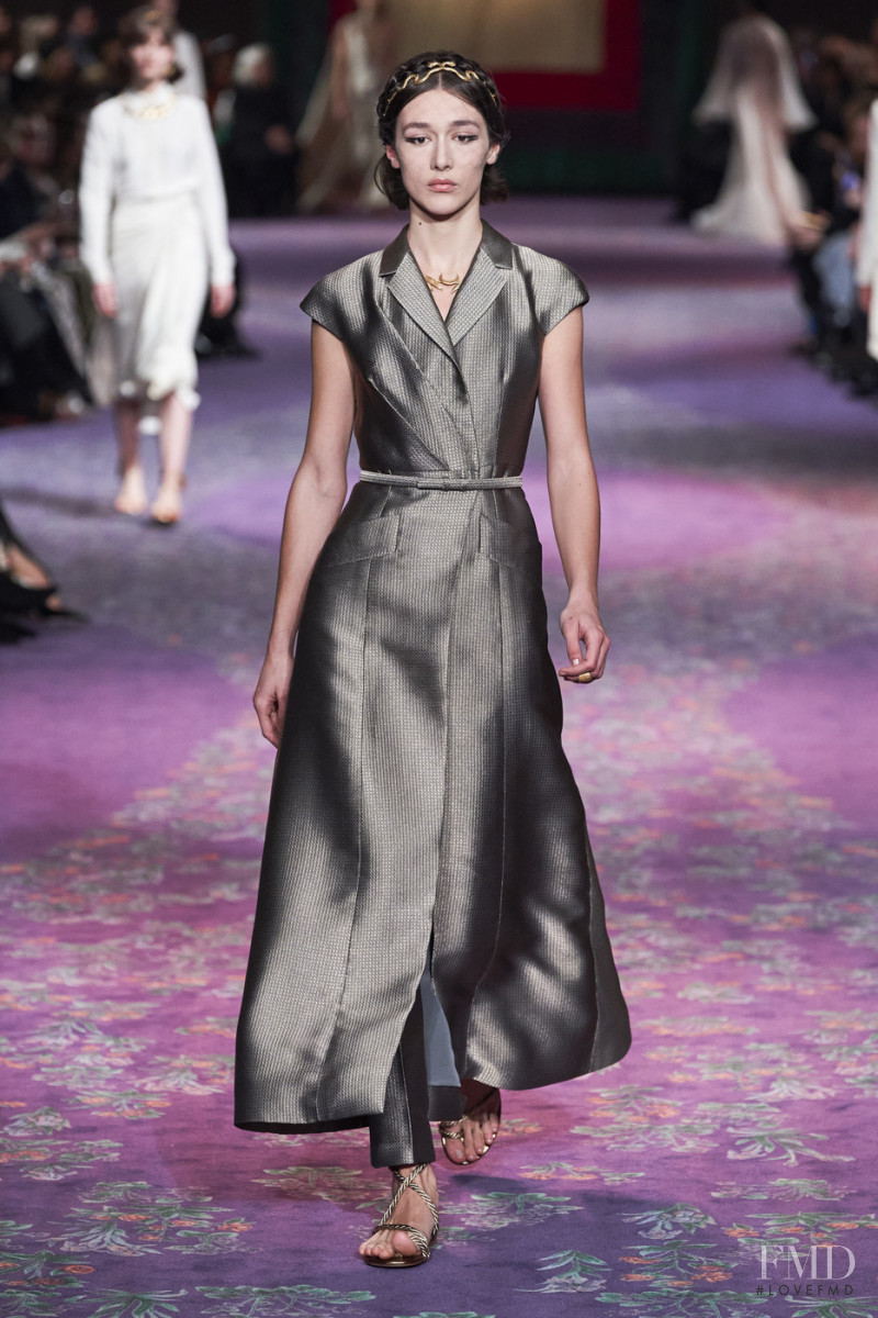 Hilda Halilovic featured in  the Christian Dior Haute Couture fashion show for Spring/Summer 2020