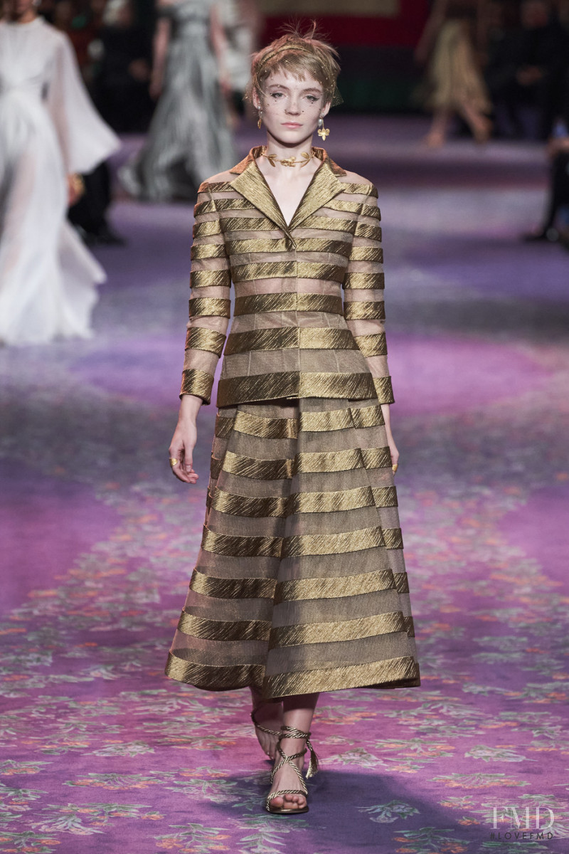 Lucan Gillespie featured in  the Christian Dior Haute Couture fashion show for Spring/Summer 2020