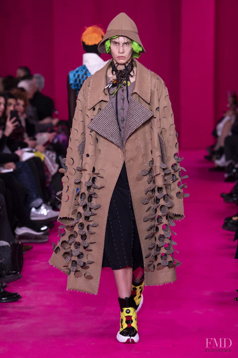 Niki Geux featured in  the Maison Martin Margiela Artisanal fashion show for Spring/Summer 2020