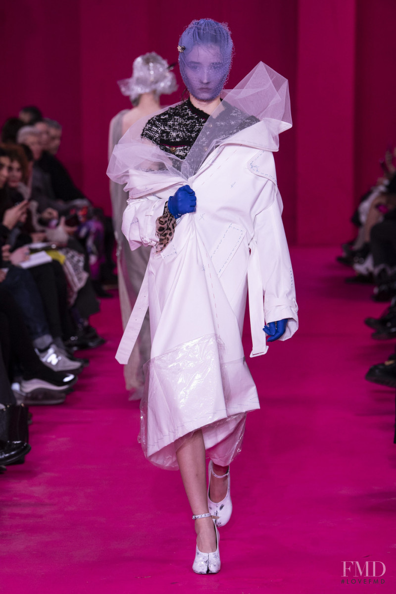 Julia Gawronska featured in  the Maison Martin Margiela Artisanal fashion show for Spring/Summer 2020
