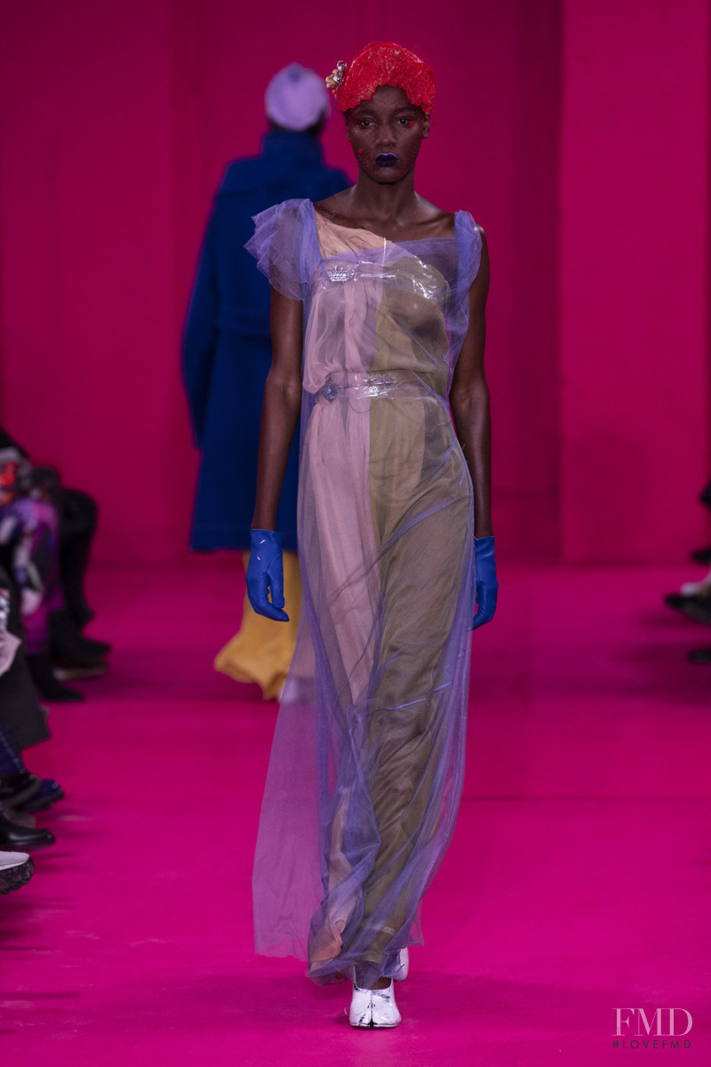 Sompa Antonio featured in  the Maison Martin Margiela Artisanal fashion show for Spring/Summer 2020