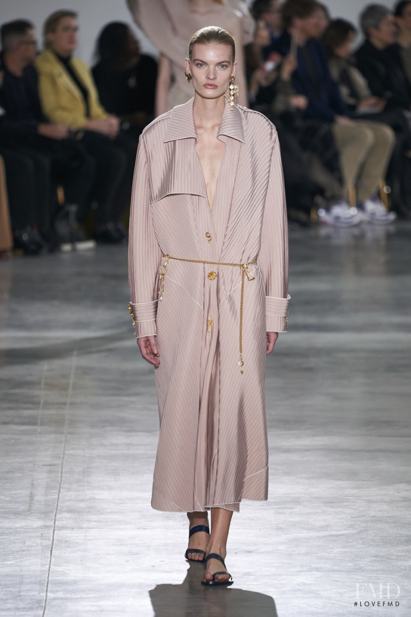 Juliane Grüner featured in  the Schiaparelli fashion show for Spring/Summer 2020