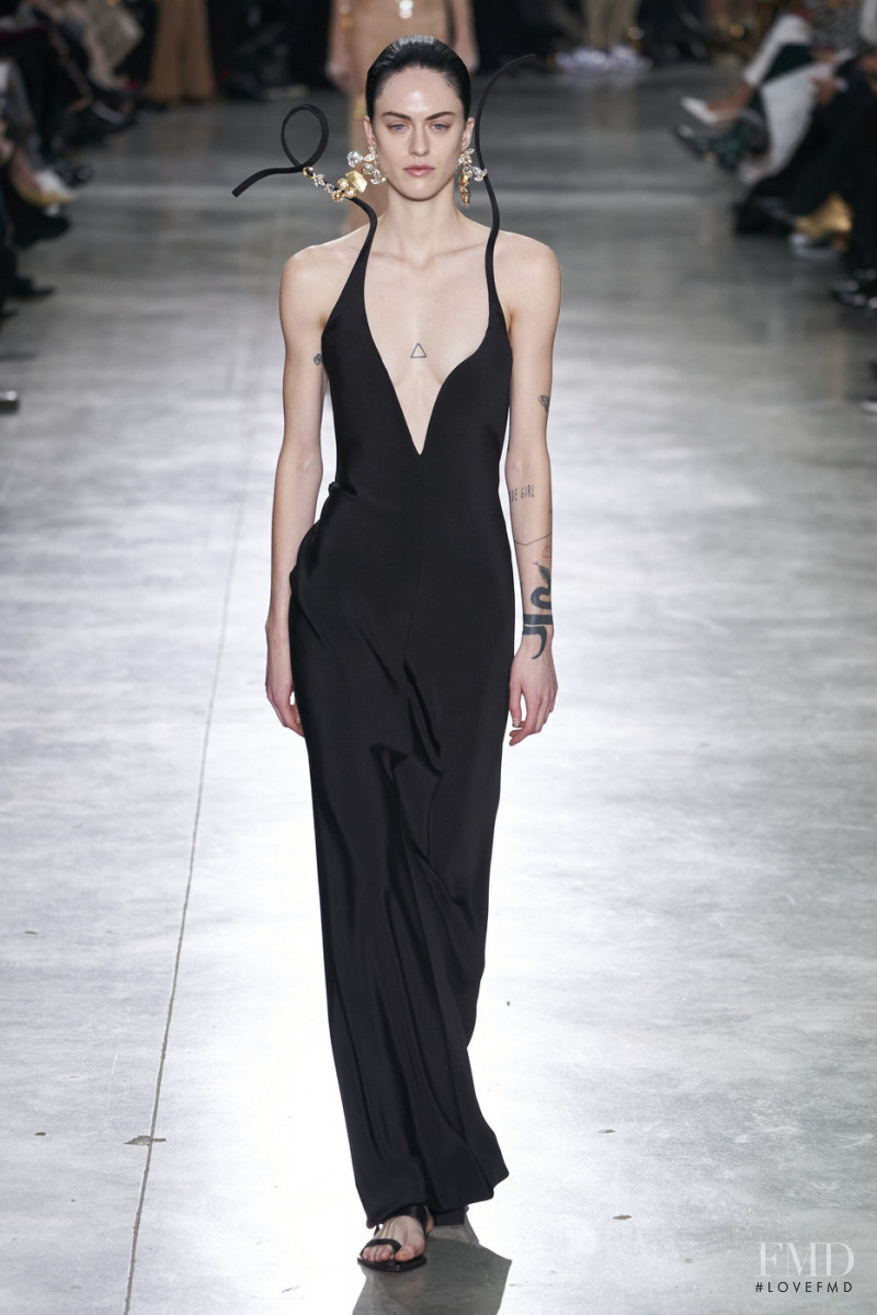 Sarah Brannon featured in  the Schiaparelli fashion show for Spring/Summer 2020