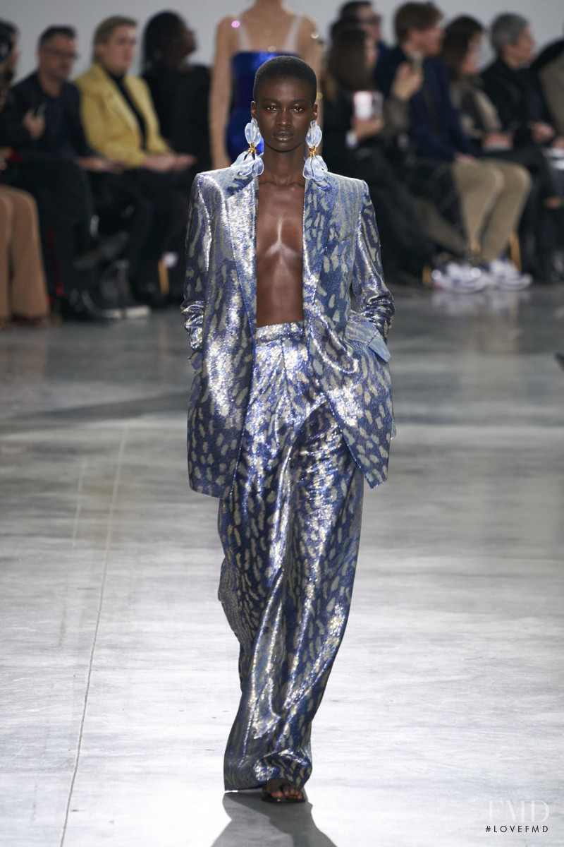 Fatou Jobe featured in  the Schiaparelli fashion show for Spring/Summer 2020