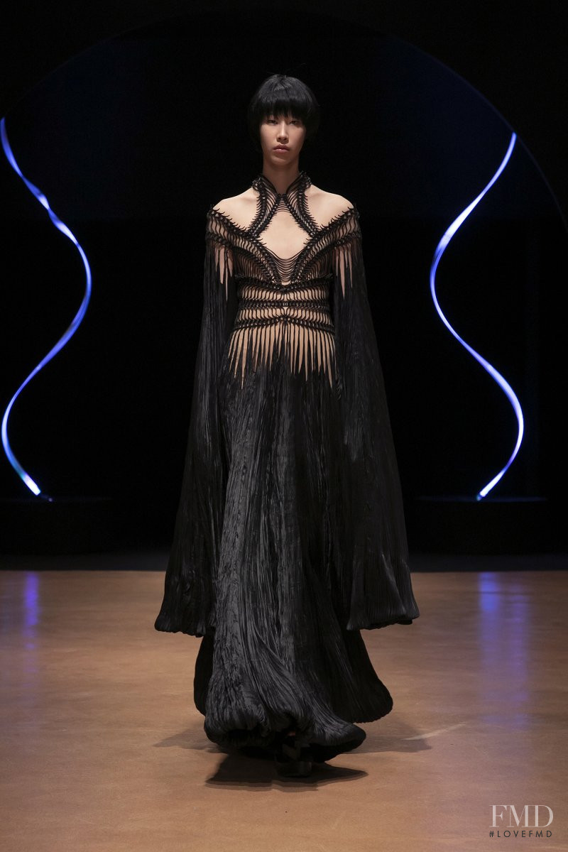 J Moon featured in  the Iris Van Herpen fashion show for Spring/Summer 2020