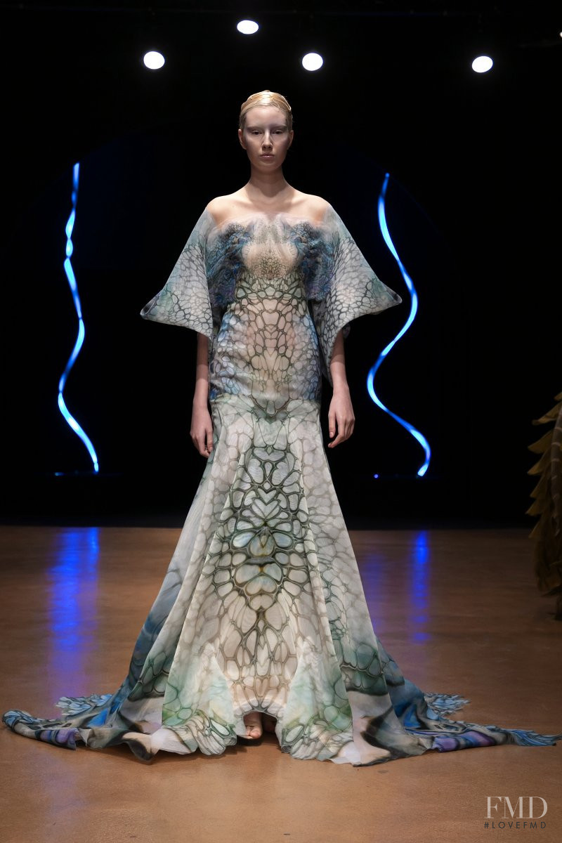 Liza Makeeva featured in  the Iris Van Herpen fashion show for Spring/Summer 2020