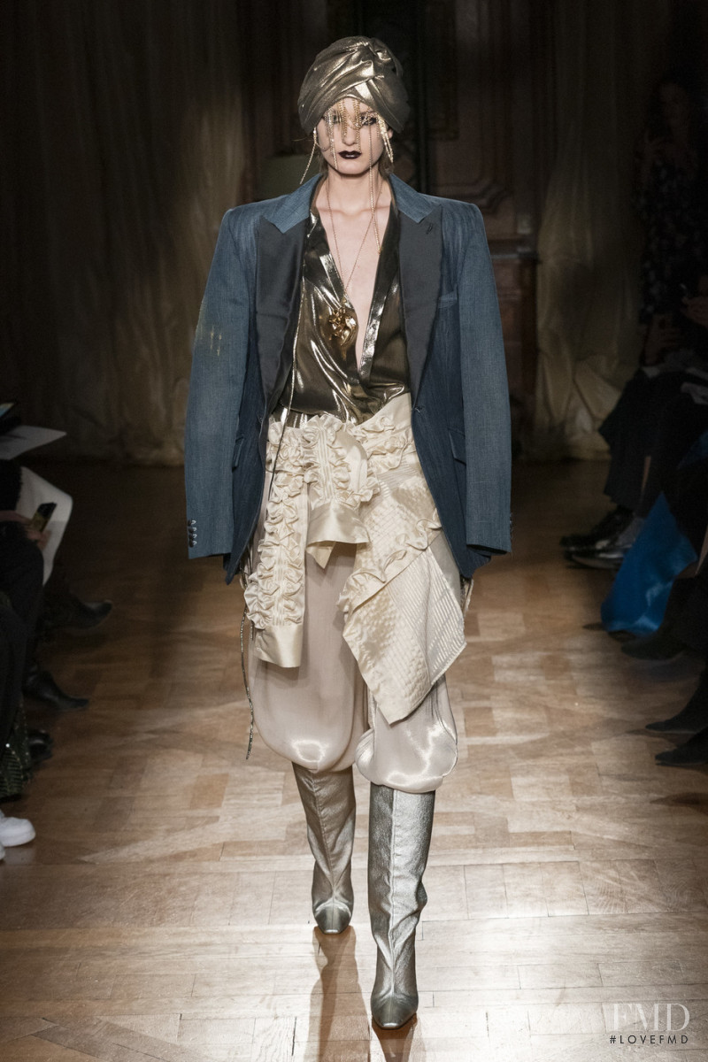 Mick Estelle featured in  the Ronald van der Kemp fashion show for Spring/Summer 2020