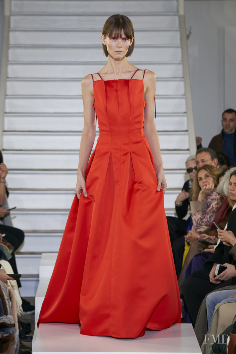 Irina Kravchenko featured in  the Maison Rabih Kayrouz fashion show for Spring/Summer 2020