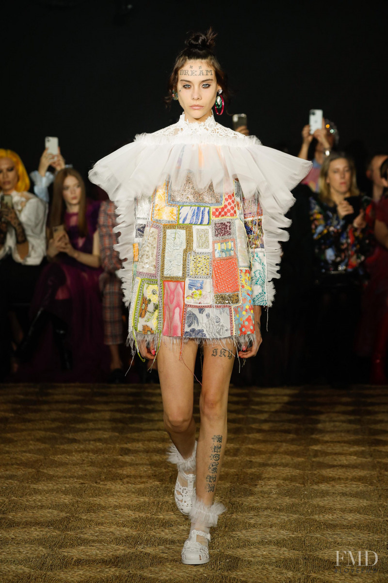 Agostina Noe featured in  the Viktor & Rolf fashion show for Spring/Summer 2020