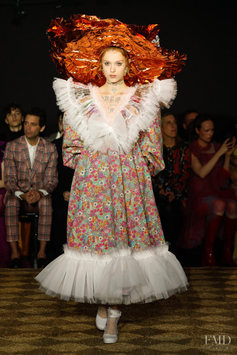 Yeva Podurian featured in  the Viktor & Rolf fashion show for Spring/Summer 2020