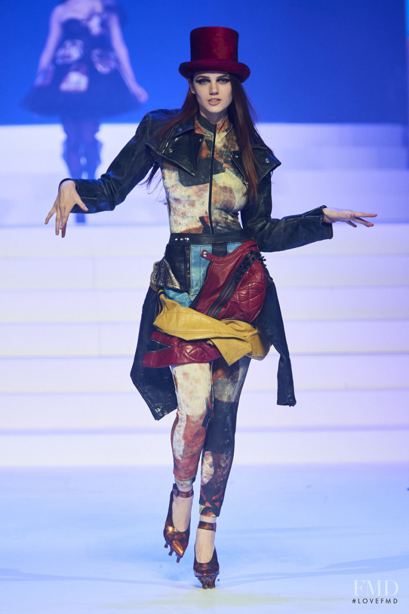 Adelina Siniak featured in  the Jean Paul Gaultier Haute Couture fashion show for Spring/Summer 2020