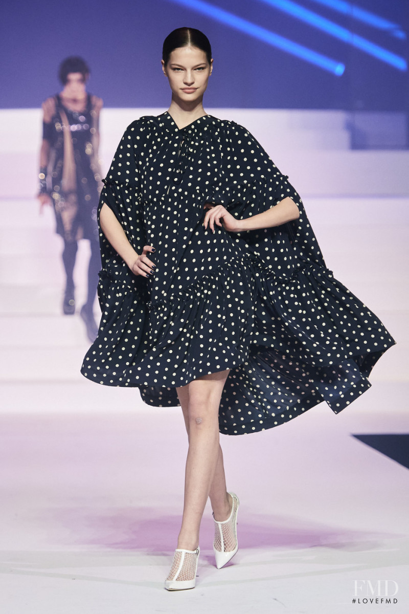 Faretta Radic featured in  the Jean Paul Gaultier Haute Couture fashion show for Spring/Summer 2020