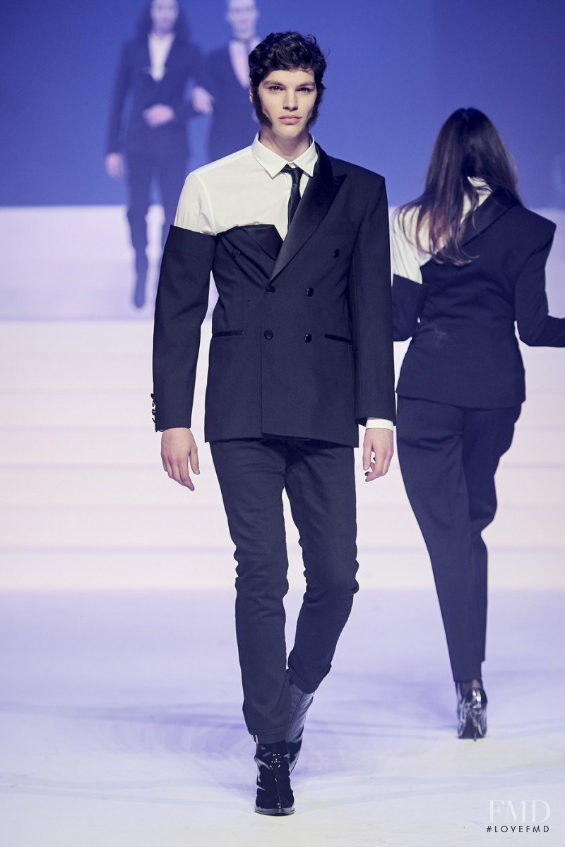 Alvaro Silveira featured in  the Jean Paul Gaultier Haute Couture fashion show for Spring/Summer 2020