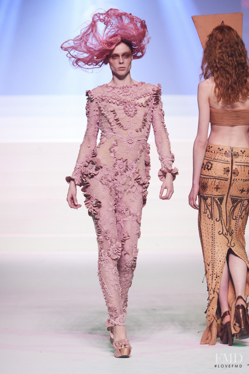Coco Rocha featured in  the Jean Paul Gaultier Haute Couture fashion show for Spring/Summer 2020