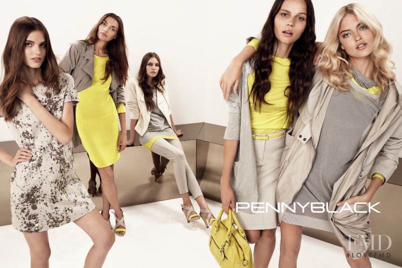 Alina Baikova featured in  the Pennyblack advertisement for Spring/Summer 2012