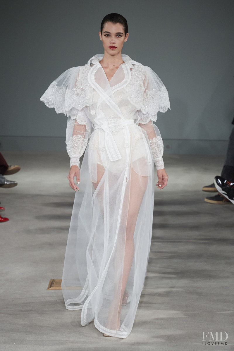 Pauline Hoarau featured in  the Alexis Mabille fashion show for Spring/Summer 2020