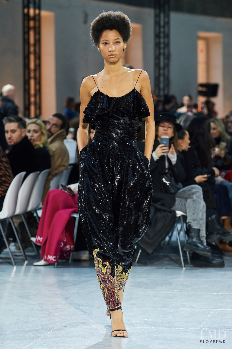 Lineisy Montero featured in  the Alexandre Vauthier fashion show for Spring/Summer 2020
