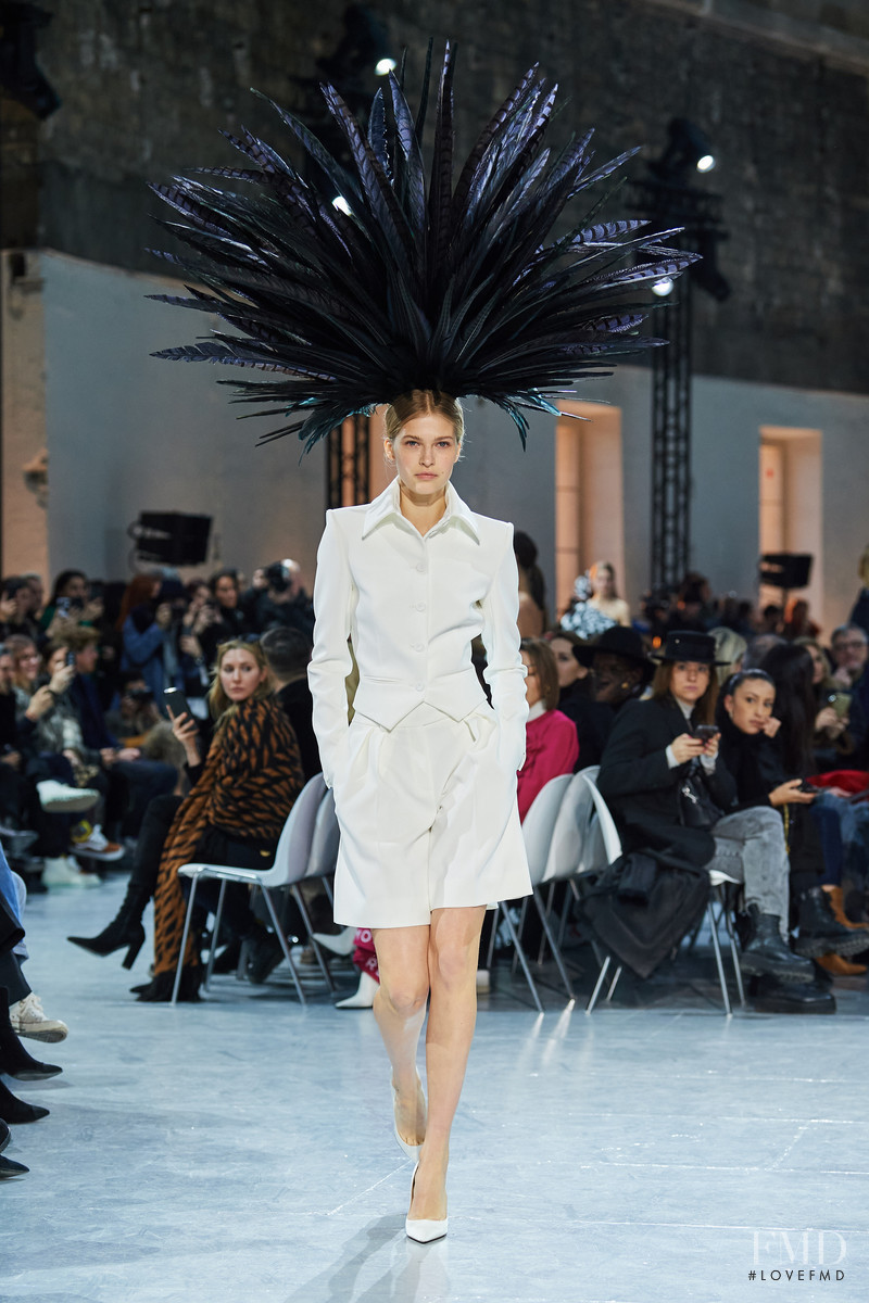 Aivita Muze featured in  the Alexandre Vauthier fashion show for Spring/Summer 2020