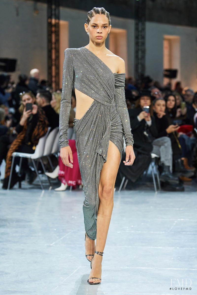 Hiandra Martinez featured in  the Alexandre Vauthier fashion show for Spring/Summer 2020