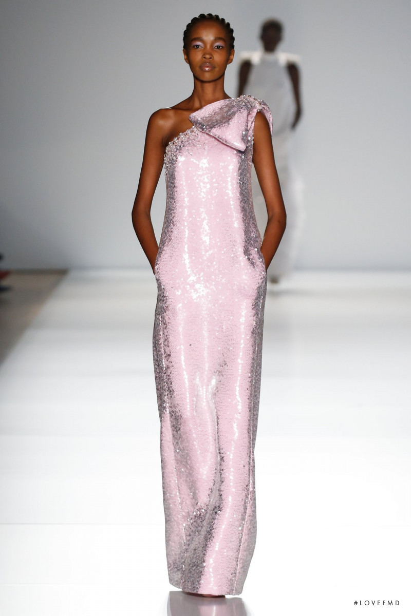 Judy Kinuthia featured in  the Ralph & Russo fashion show for Spring/Summer 2020