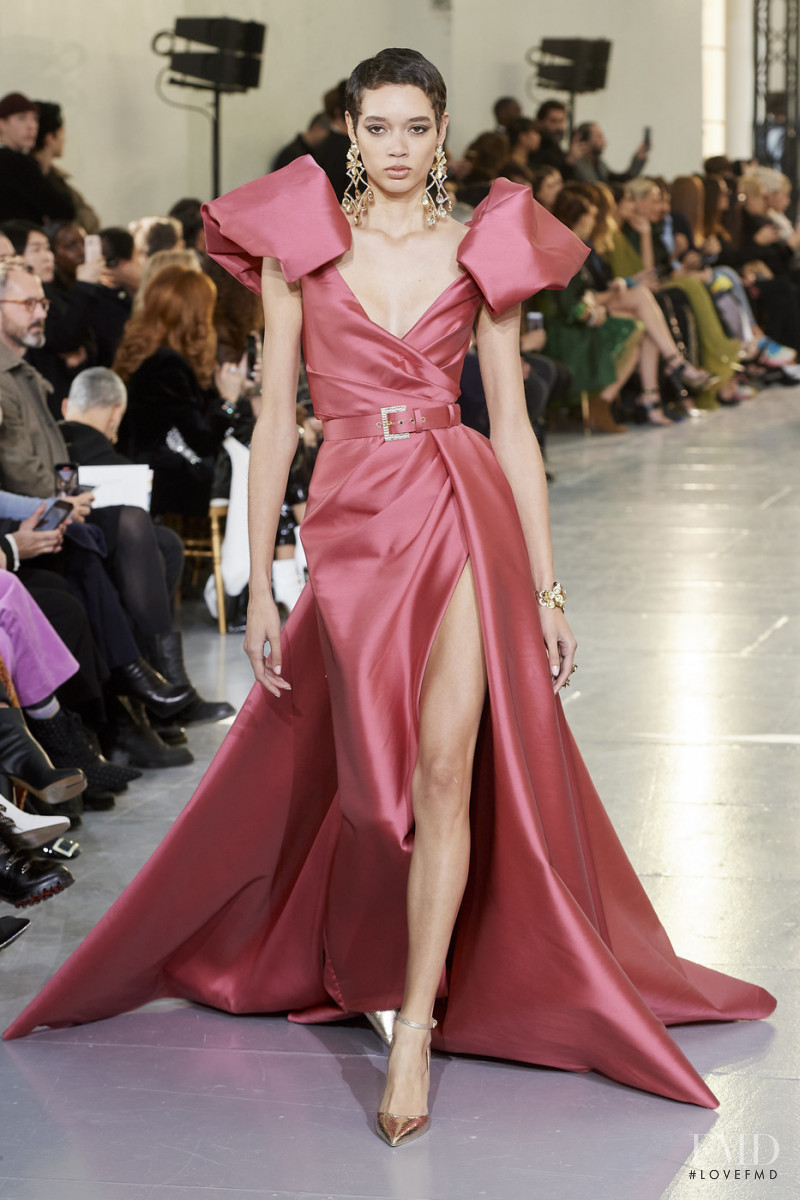 Brynn Bonner featured in  the Elie Saab Couture fashion show for Spring/Summer 2020