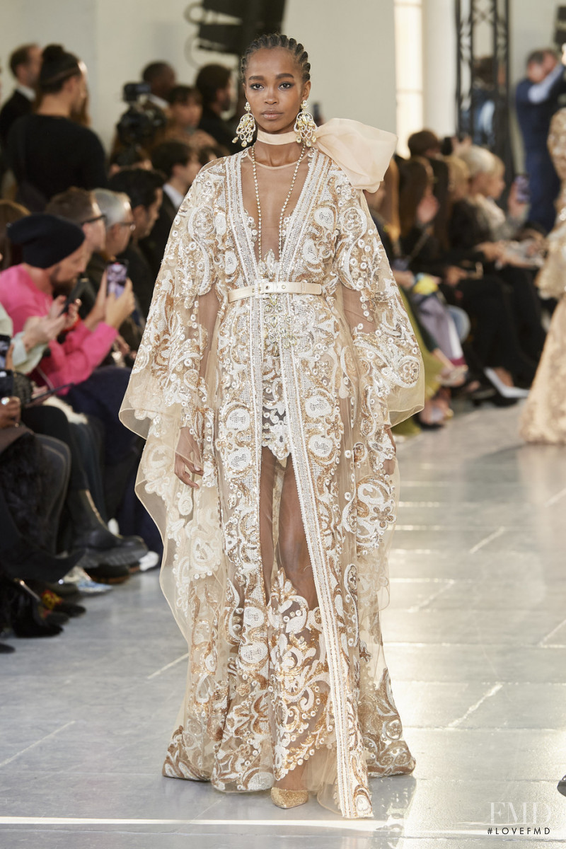 Judy Kinuthia featured in  the Elie Saab Couture fashion show for Spring/Summer 2020