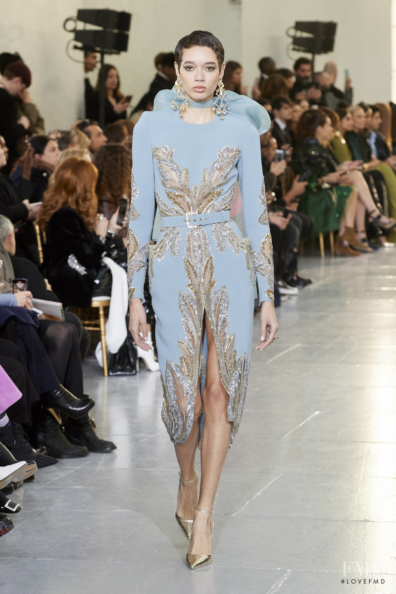 Brynn Bonner featured in  the Elie Saab Couture fashion show for Spring/Summer 2020