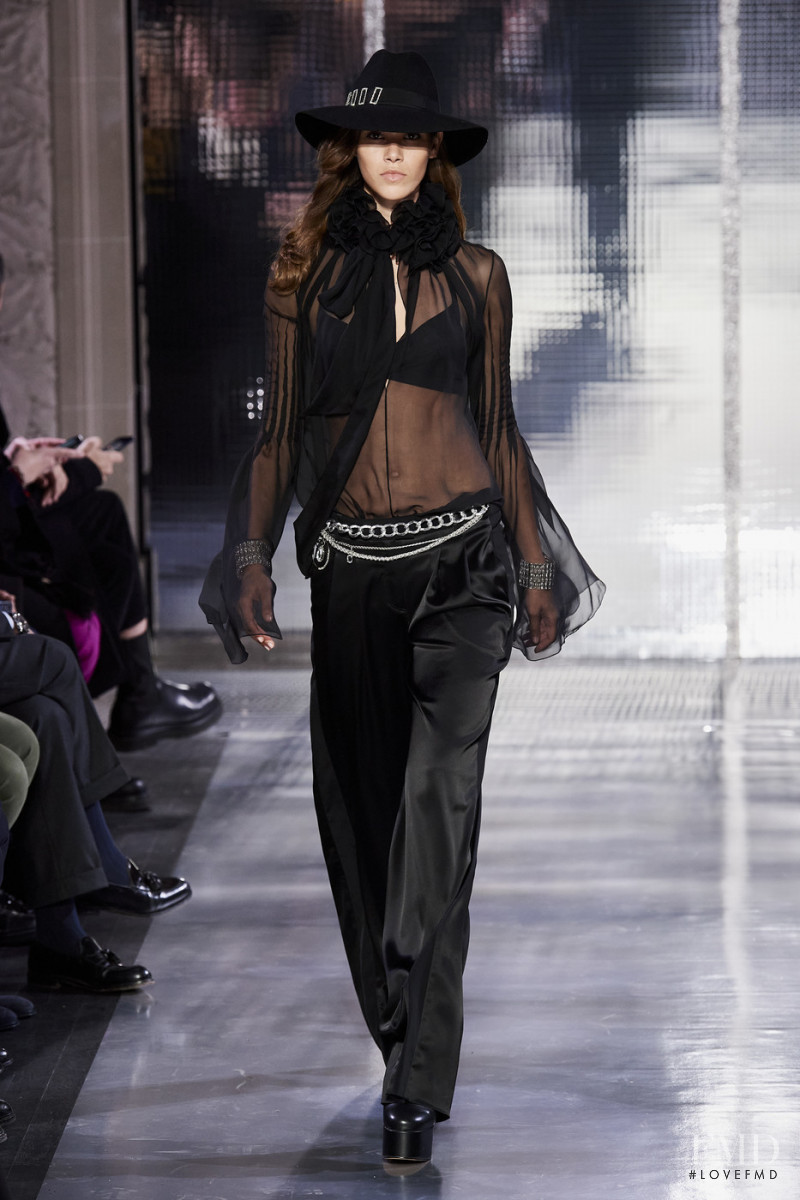 Pauline Hoarau featured in  the Azzaro fashion show for Spring/Summer 2020