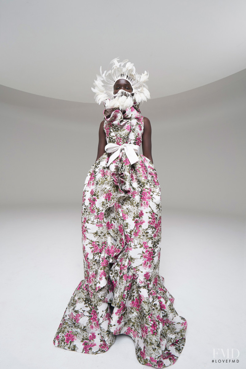 Akon Changkou featured in  the Giambattista Valli Haute Couture fashion show for Spring/Summer 2020