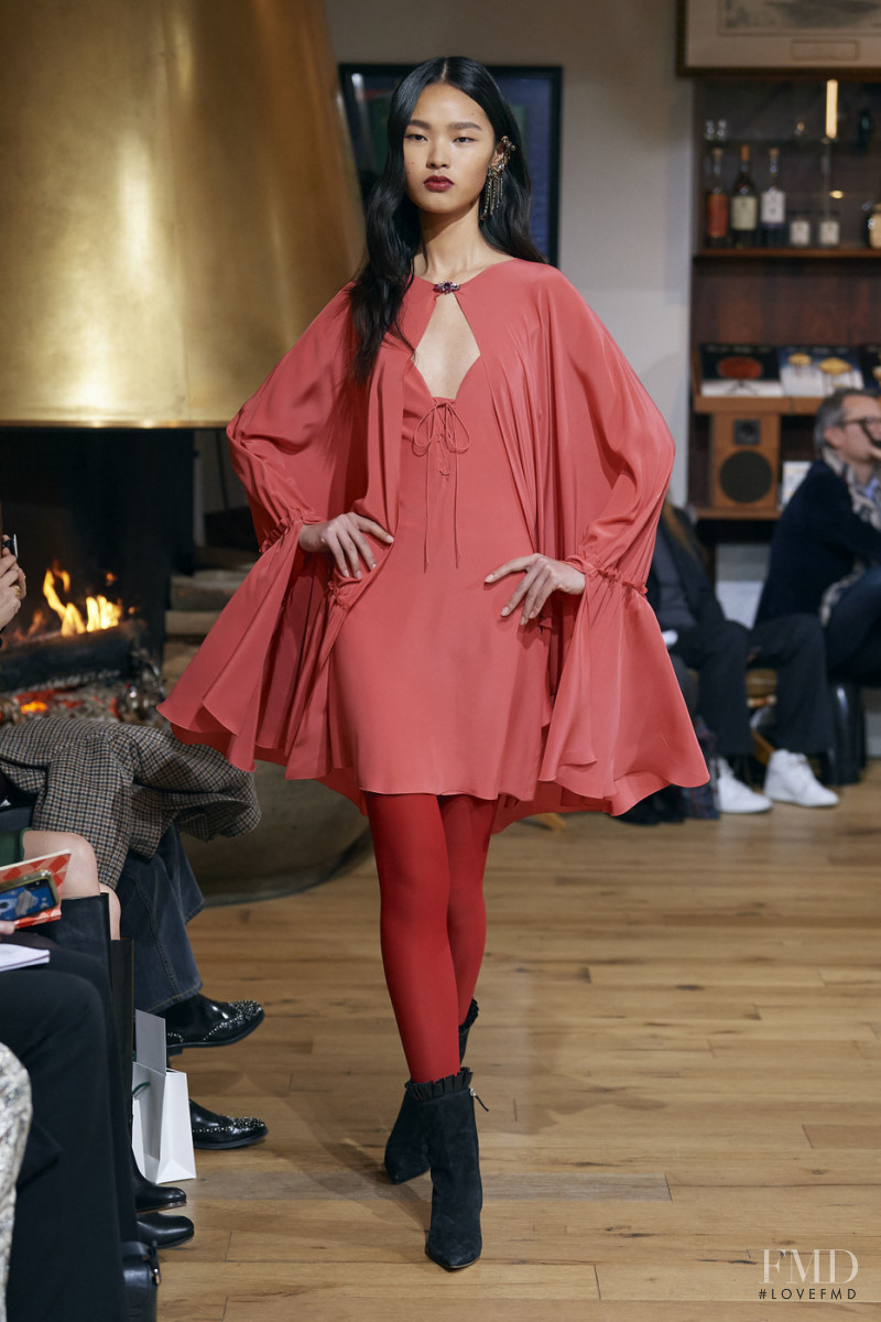 Gu Haizhu featured in  the Julie De Libran fashion show for Spring/Summer 2020